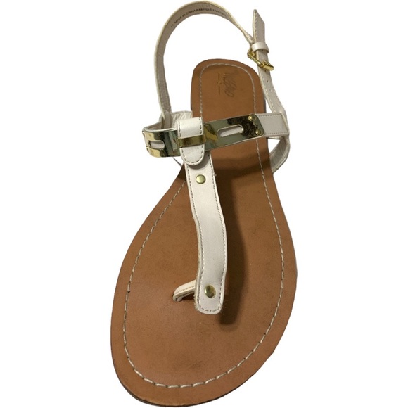 MOSSIMO White  Flat Sandals Size 11 - Picture 10 of 10